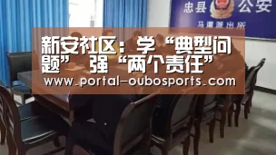 新安社区:学“典型问题” 强“两个责任”“欧博游戏”(图3) 欧博官网