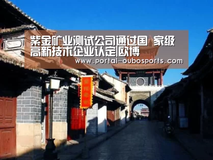 紫金矿业测试公司通过国 家级高新技术企业认定|欧博(图1) 欧博官网